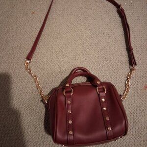 Isaac Mizrahi Burgundy Purse